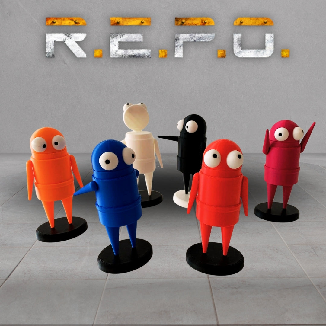 R.E.P.O  desk robot movable repo game mini toy