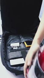 CREELANDER LED BAG motorcycle backpack waterproof